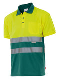 VL-173, POLO BICOLOR MANGA CORTA ALTA VISIBILIDAD