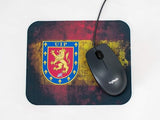 Alfombrilla Ratón UIP Escudo Bandera España 22x18cm Base Antideslizante Negra Silicóna