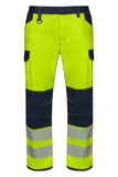 VL-303010S, PANTALÓN PREMIUN BICOLOR CINTA SEGMENTADA ALTA VISIBILIDAD CLASE 3