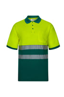 VL-305523, POLO ALGODÓN BICOLOR CINTAS SEGMENTADAS