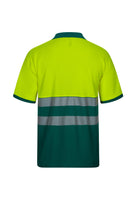VL-305523, POLO ALGODÓN BICOLOR CINTAS SEGMENTADAS