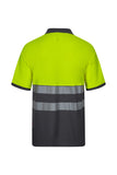 VL-305523, POLO ALGODÓN BICOLOR CINTAS SEGMENTADAS
