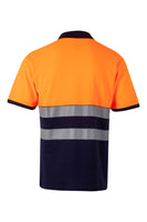 VL-305523, POLO ALGODÓN BICOLOR CINTAS SEGMENTADAS