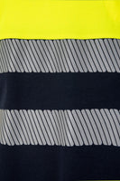 VL-305523, POLO ALGODÓN BICOLOR CINTAS SEGMENTADAS
