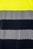 VL-305523, POLO ALGODÓN BICOLOR CINTAS SEGMENTADAS