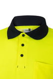 VL-305525, POLO MANGA LARGA ALGODÓN BICOLOR CINTAS SEGMENTADAS