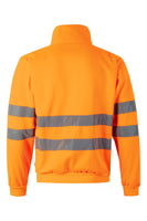 VL-305702, SUDADERA MEDIA CREMALLERA ALTA VISIBILIDAD