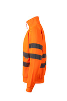 VL-305702, SUDADERA MEDIA CREMALLERA ALTA VISIBILIDAD