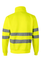 VL-305702, SUDADERA MEDIA CREMALLERA ALTA VISIBILIDAD