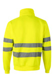 VL-305702, SUDADERA MEDIA CREMALLERA ALTA VISIBILIDAD