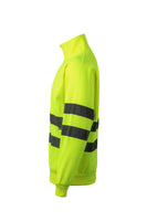 VL-305702, SUDADERA MEDIA CREMALLERA ALTA VISIBILIDAD