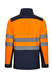 VL-306006, CHAQUETA SOFT SHELL BICOLOR ALTA VISIBILIDAD PREMIO