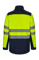 VL-306006, CHAQUETA SOFT SHELL BICOLOR ALTA VISIBILIDAD PREMIO