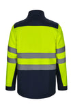 VL-306006, CHAQUETA SOFT SHELL BICOLOR ALTA VISIBILIDAD PREMIO