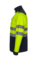 VL-306006, CHAQUETA SOFT SHELL BICOLOR ALTA VISIBILIDAD PREMIO