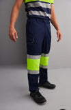 Mod. 4761, Pantalón muultibolsillo alta visibilidad, confort fit.
