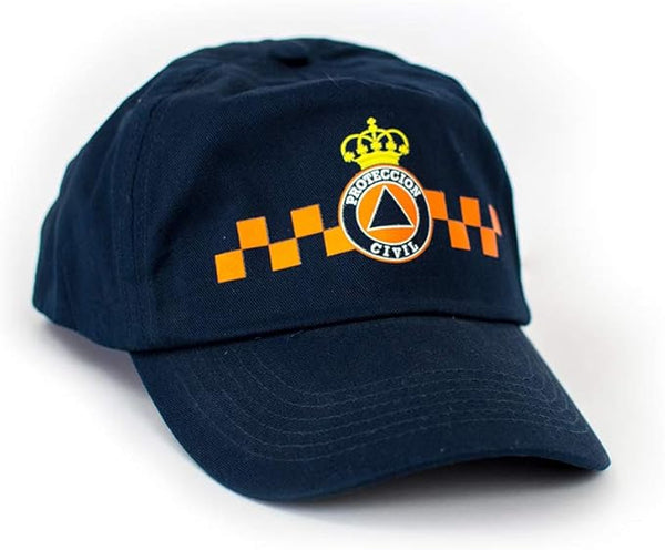 Gorra Protección Civil. Niño y Adulto (Marino)