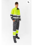 Mod. 4761, Pantalón muultibolsillo alta visibilidad, confort fit.