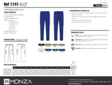 MOD 1141, PANTALÓN MULTIBOLSILLO MONZA, CONFORT FIT