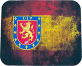 Alfombrilla Ratón UIP Escudo Bandera España 22x18cm Base Antideslizante Negra Silicóna