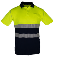 POLO RECON AMARILLO/AZUL