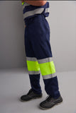 Mod. 4761, Pantalón muultibolsillo alta visibilidad, confort fit.